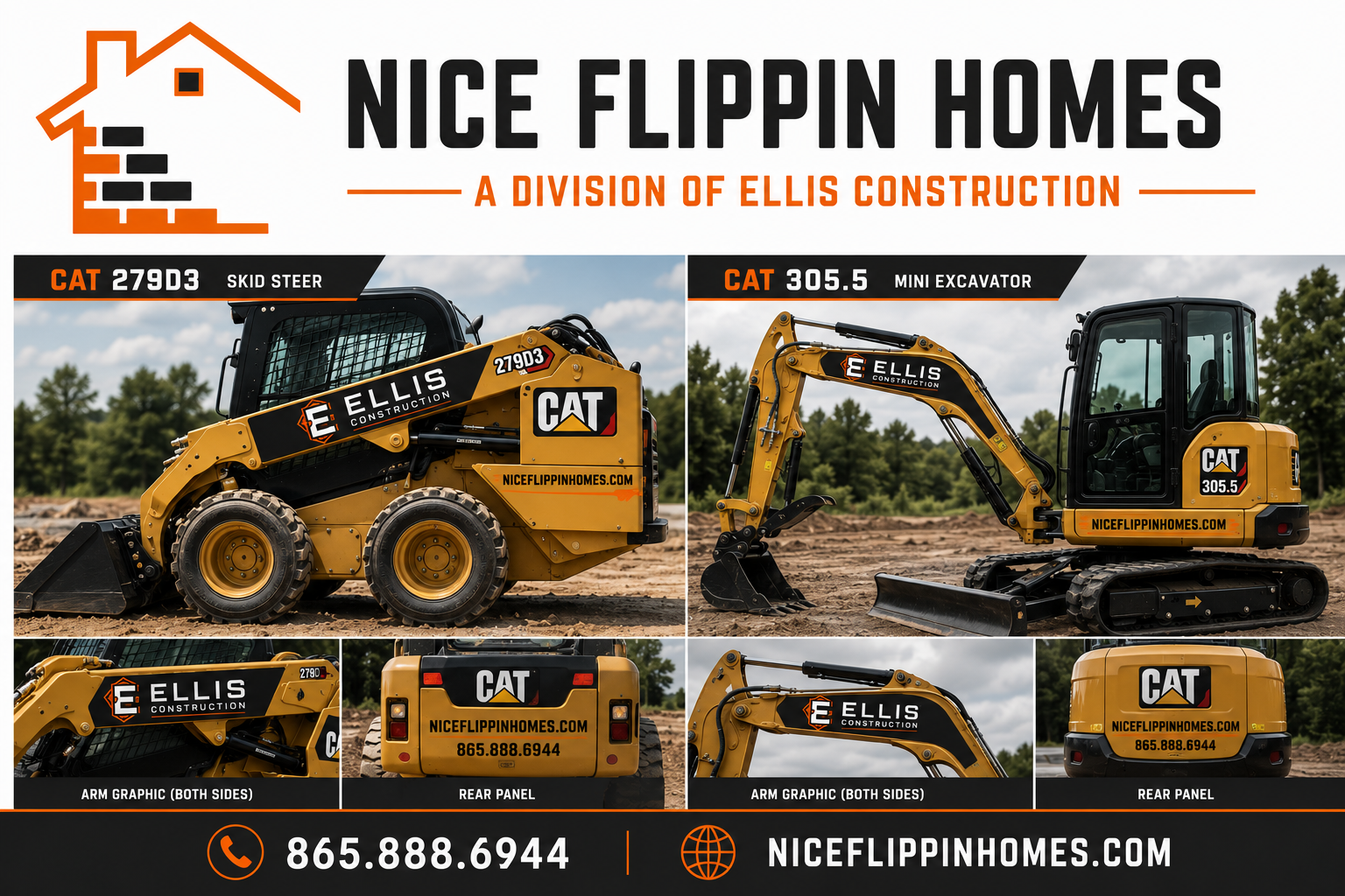Ellis Construction equipment and vehicles